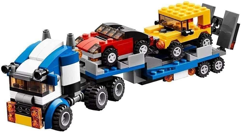 Architect 3 in 1 Jeep, Car & Truck Vehicle Toys | Transporter Building Brick Block for Kids | Stem Educational Learning Die Toys for Kids | Creative Construction Toy (264 Pcs)
