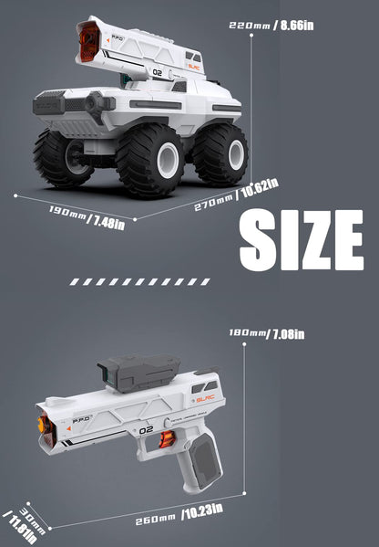 2 in 1 RC Car (White)