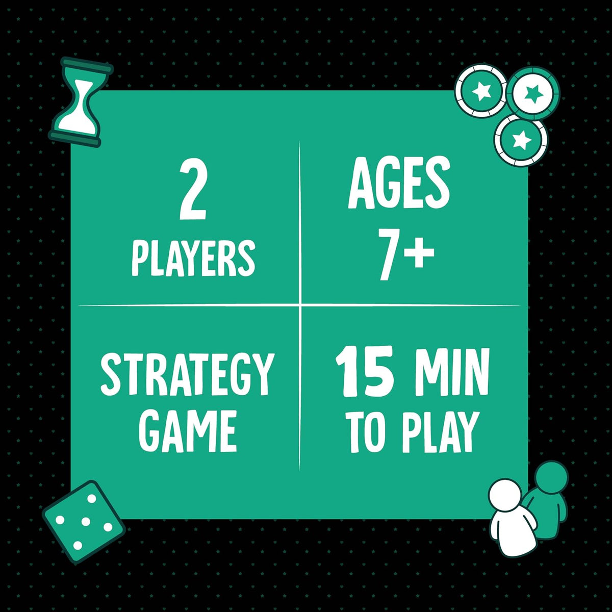 Othello Classic, Strategy Board Game for Kids and Adults