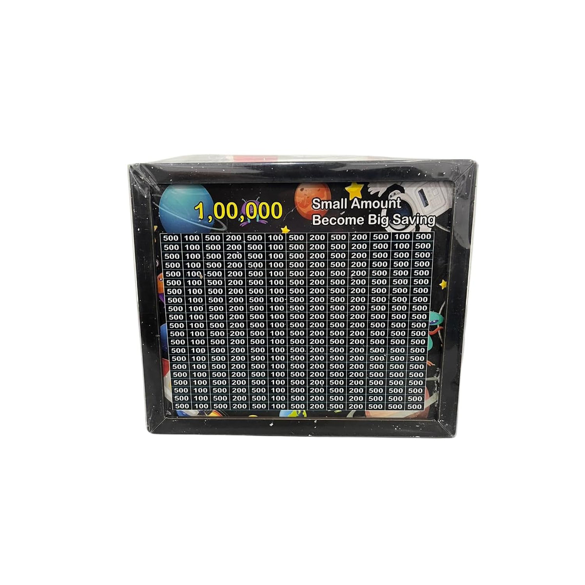 ₹1,00,000 Savings Challenge Board.
