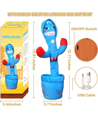 Dancing & Singing Superhero Plush Toy