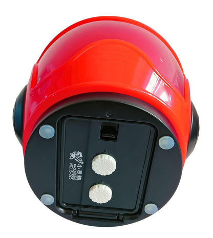 Red Helmet-Shaped Coin Bank