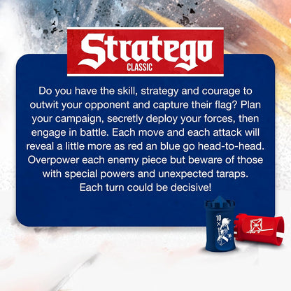 Stratego Original - Classic Strategy Board Game for Kids, Teens & Adults