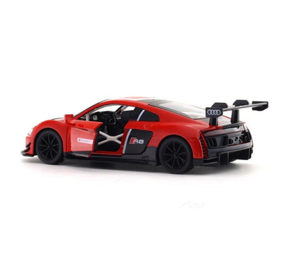 1:24 CCA Official Licensed version Die cast Audi R8 LMS - Red and Black