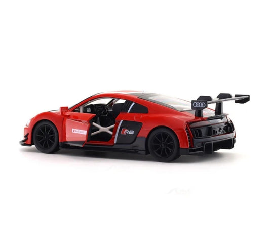 1:24 CCA Official Licensed version Die cast Audi R8 LMS - Red and Black