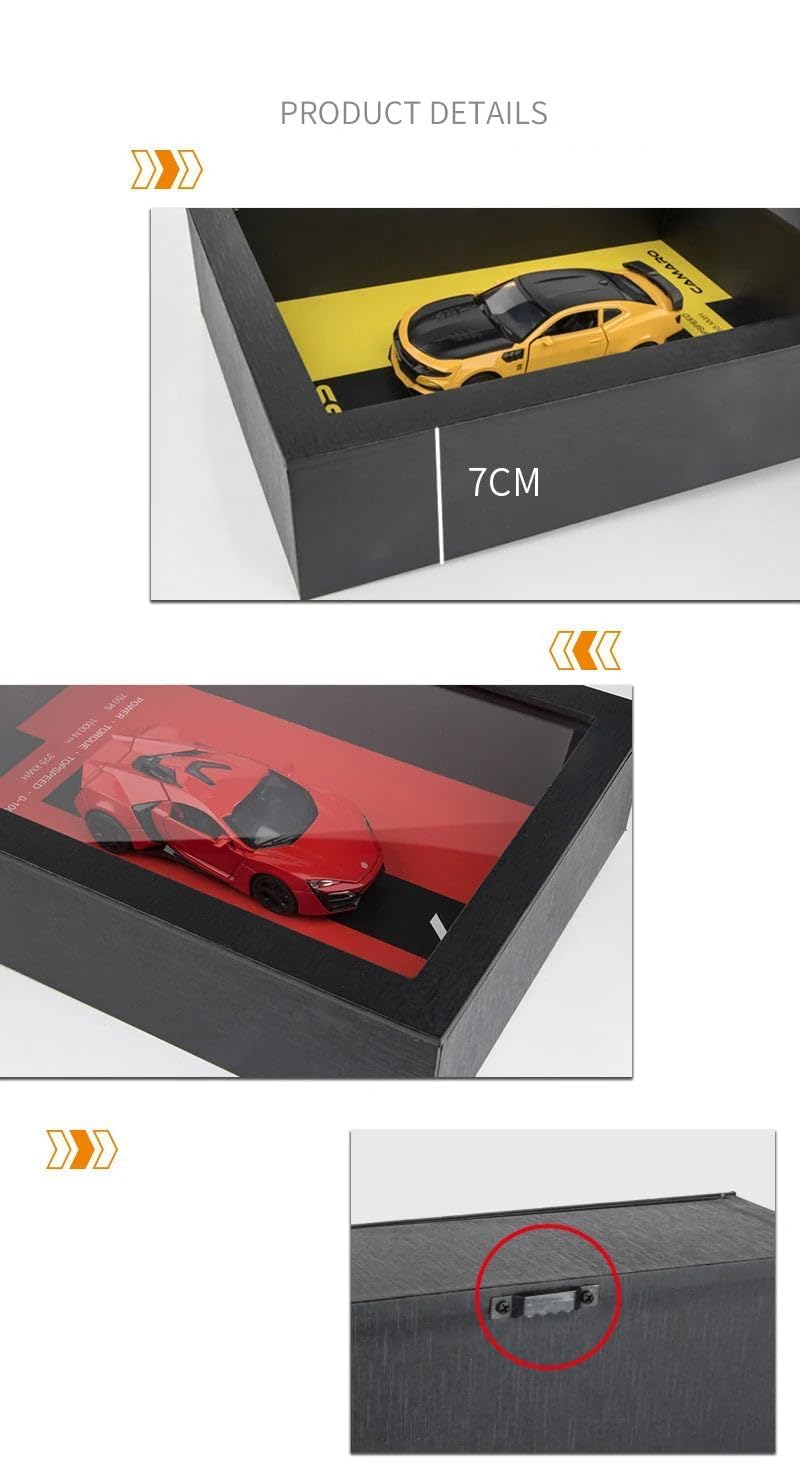 3D Supercar Wooden Frame – Luxury Car Wall Decor/ Collectibles