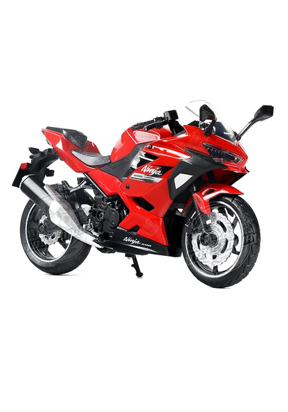 1:13 scale CCA Premium Kawasaki Ninja 400 - Red / Black