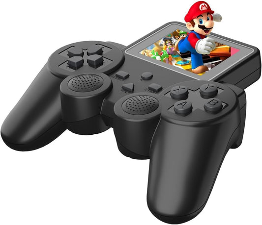 500-in-1 Retro Handheld Video Game Console with Controller – Kids’ Pocket Gamer (Mario & More)