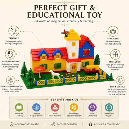 Senior Architect Building Blocks Set | 610 Piece