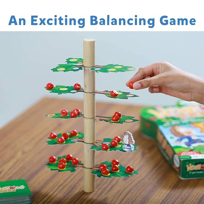 Newton's Tree | Fun Family Game of A Tumbling Tree | Balancing, Stacking, Strategy and Skill Building for Ages 6-99 | Gifts for Kids.