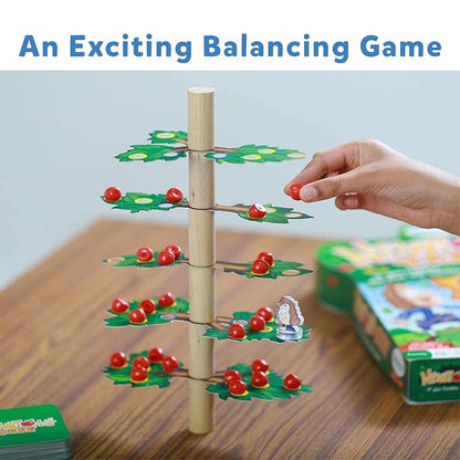 Newton's Tree | Fun Family Game of A Tumbling Tree | Balancing, Stacking, Strategy and Skill Building for Ages 6-99 | Gifts for Kids.
