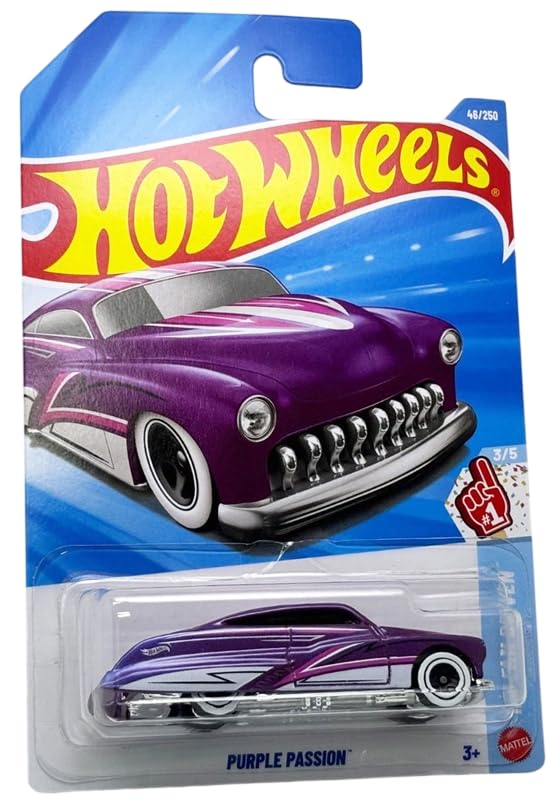 Hot Wheels 2026 Imported J case Vehicle Collection - Purple Passion