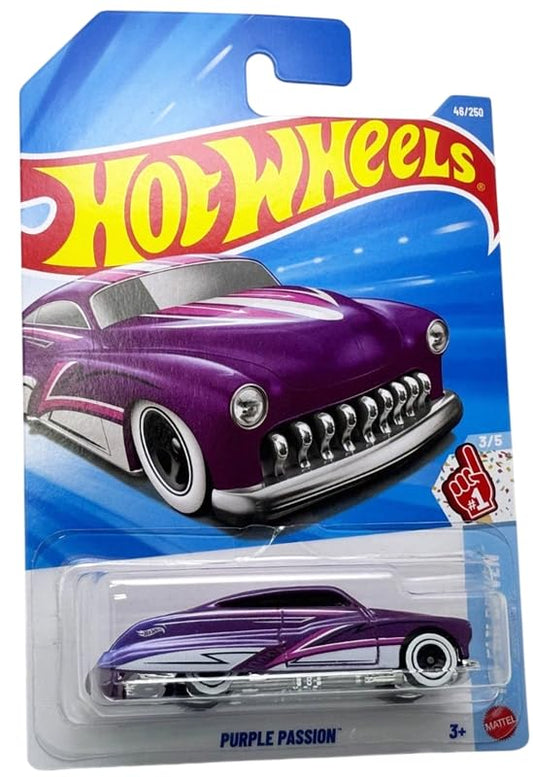 Hot Wheels 2026 Imported J case Vehicle Collection - Purple Passion