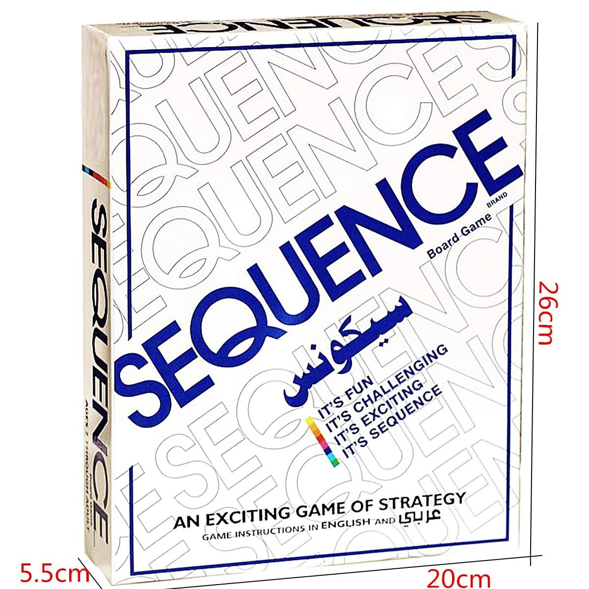 Sequence Board Game for Kids & Adults