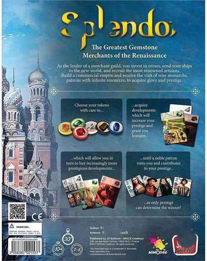 Splendor Strategy Card Board Game for kids