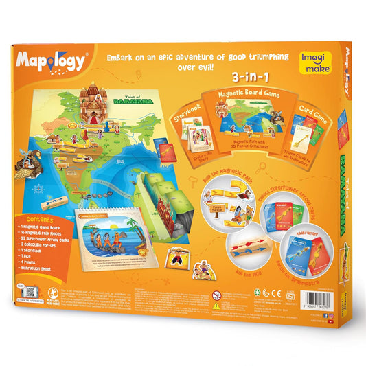 Tales of Ramayana – 3-in-1 Family Board Game