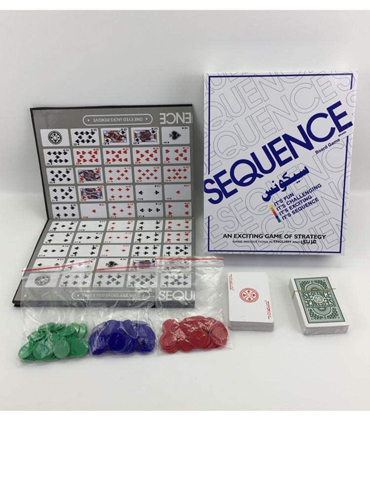 Sequence Board Game for Kids & Adults