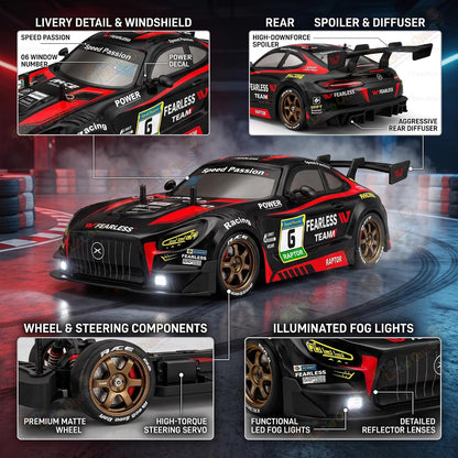 4x4 High Speed Remote Control Drift Car 2.4GHz - Assorted color