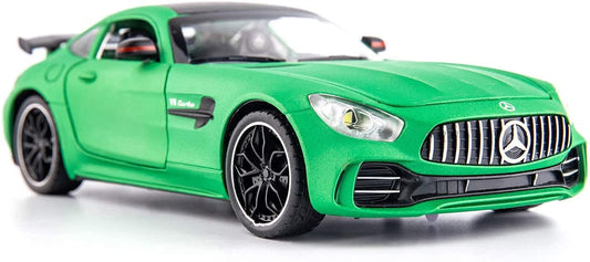 1:24 scale Mercedes-AMG GT Die-Cast Model Car – Green Edition
