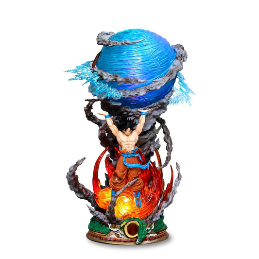 Anime Warrior Energy Storm Display Figure with light (30 CM)