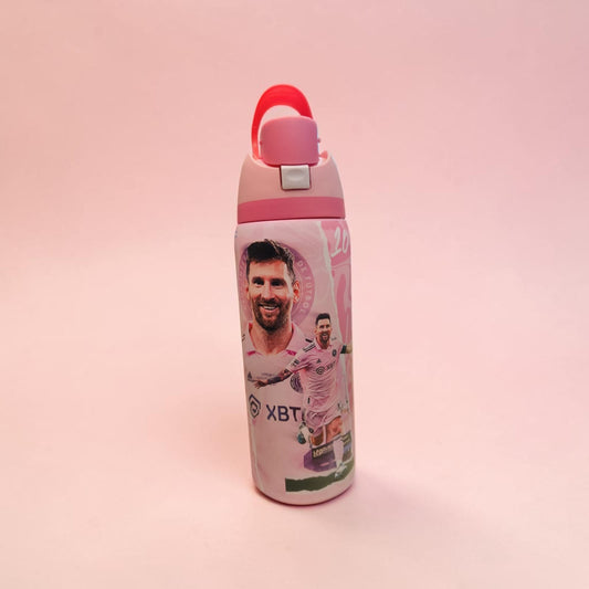 Football Legend Printed Water Bottle - 900 ML