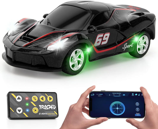 1:64 Mini RC Sports Car  - Black