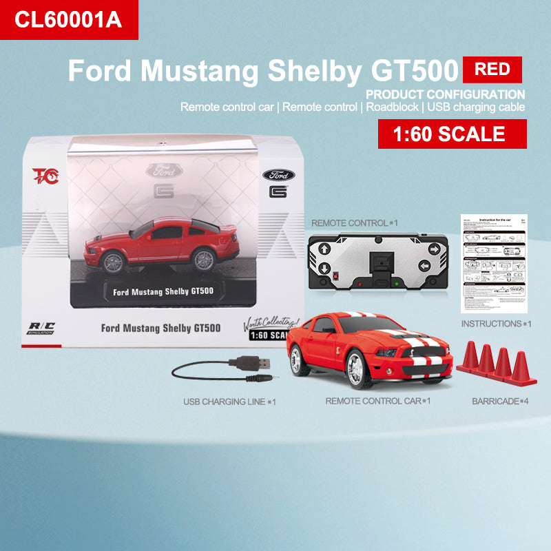 Ford Mustang Shelby GT500 – RC Car (1:60 Licensed)