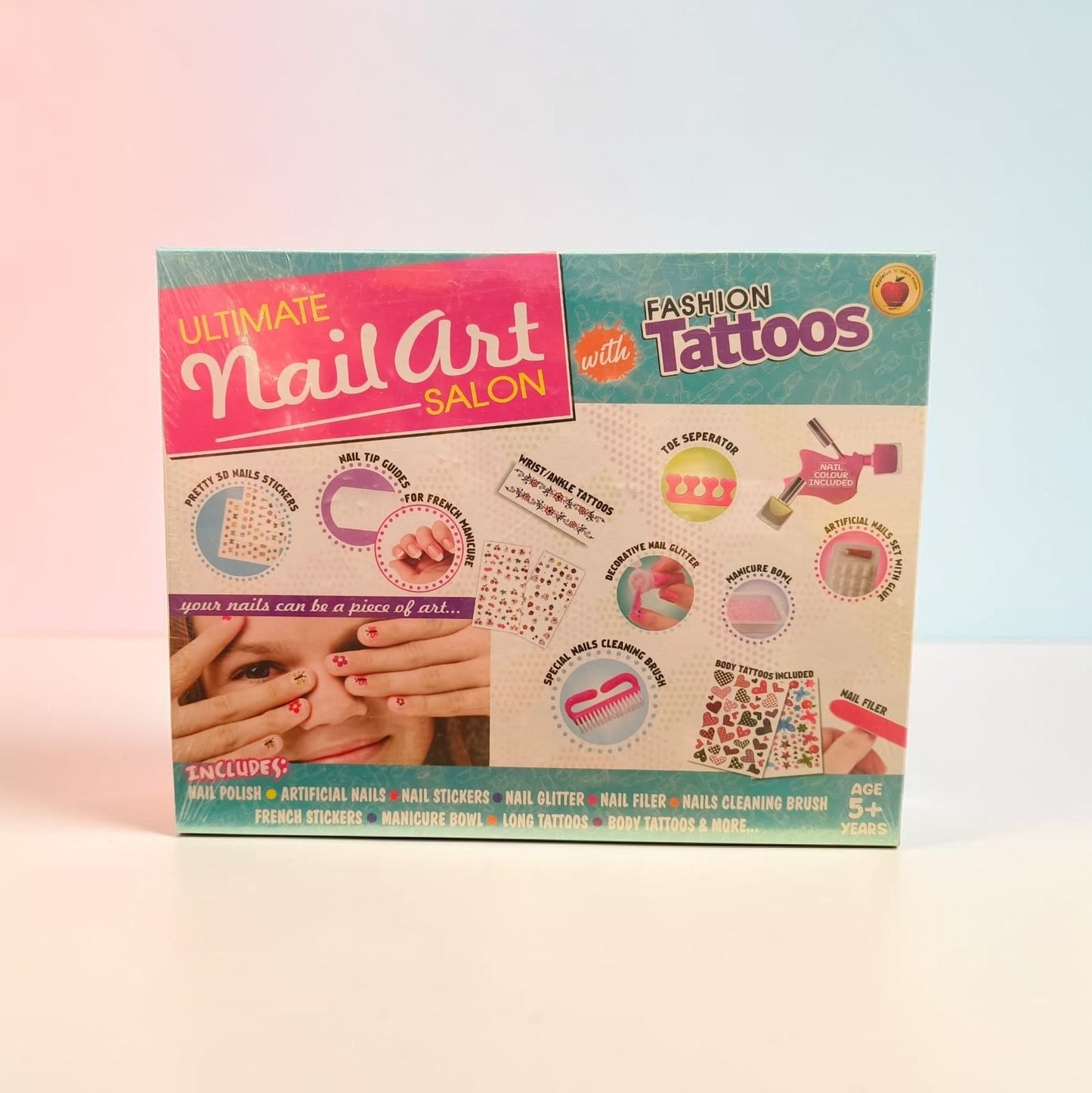 Ultimate Nail Art Salon & Fashion Tattoos Kit