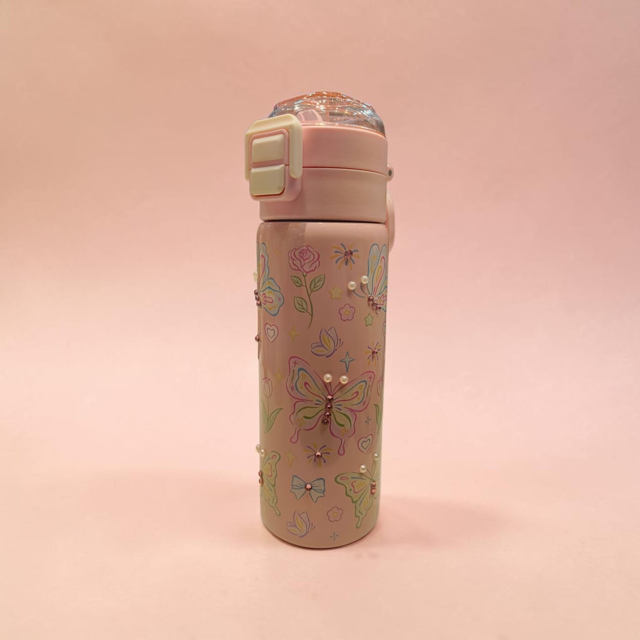 Butterfly Blossom Stainless Steel Water Bottle