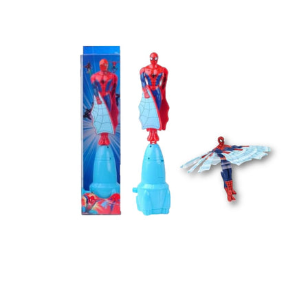 Superhero Action Toy| Hand-Press Launcher | No battery