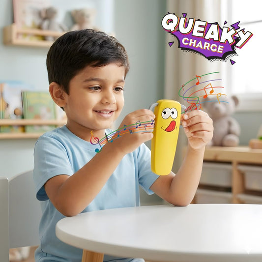 Blix Queaky Charge Rechargeable Sound Making Toy For Kids. Assorted Design