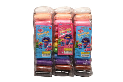 Air Dry Foam Clay – 12-Color Non-Toxic Modeling Set for Kids & Adults