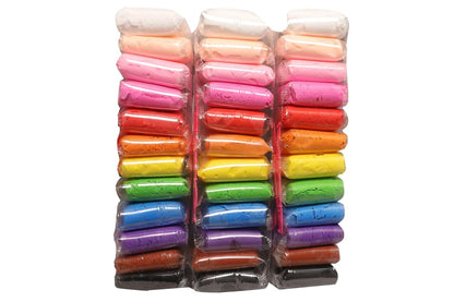 Air Dry Foam Clay – 12-Color Non-Toxic Modeling Set for Kids & Adults