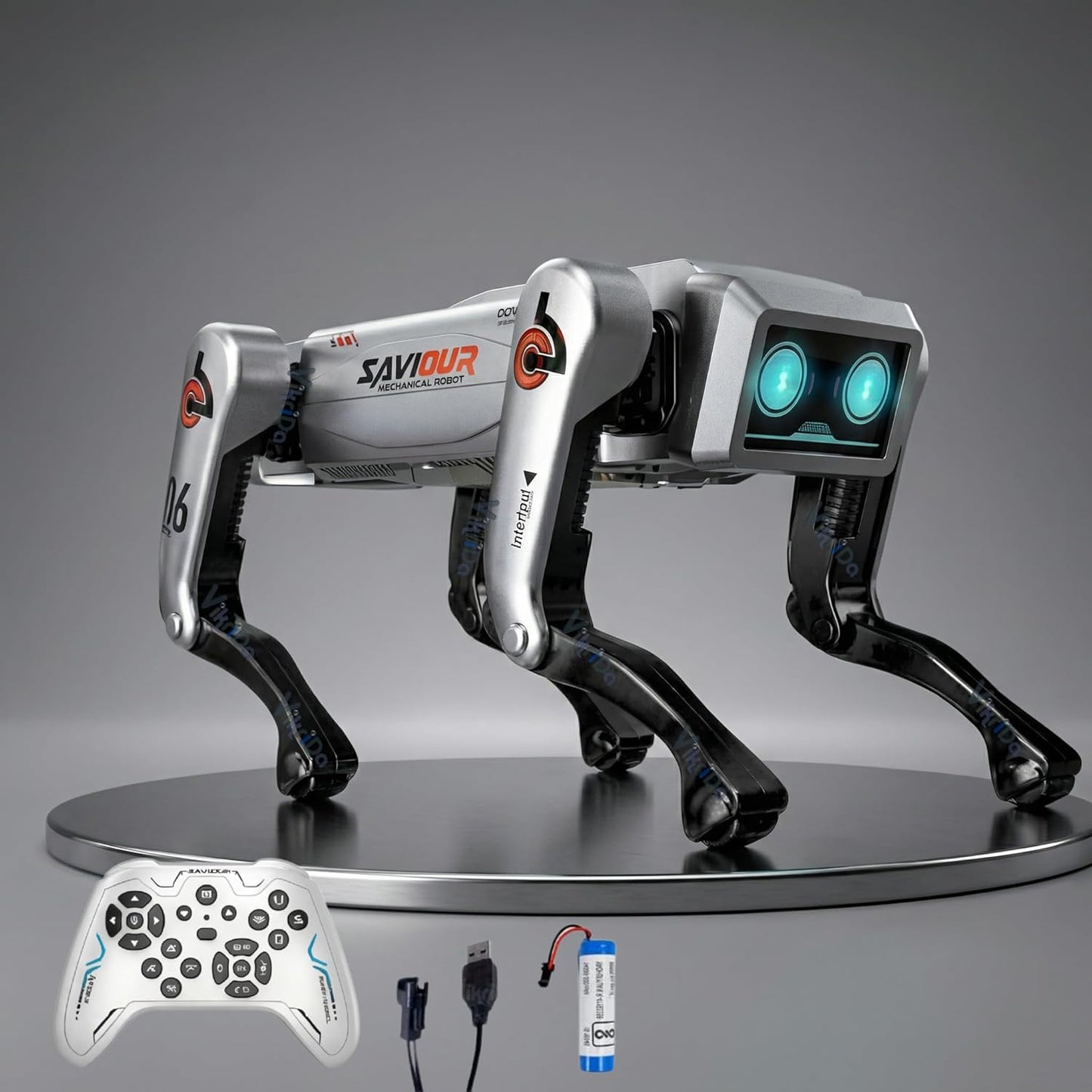 AI Smart Robot Dog Toy – Voice Control, Programming & Interactive RC Robot Pet