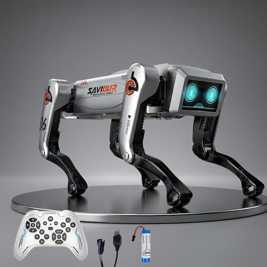 AI Smart Robot Dog Toy – Voice Control, Programming & Interactive RC Robot Pet