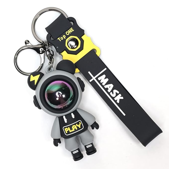 Metal Weapon Cool Cute Anime Cartoon 3D Rubber Creative Silicon Keychain Suitable For Girls | Car key rings| Bike Key Chains | Bag Charm | Boys