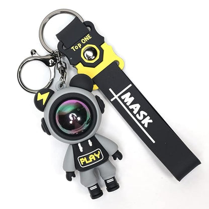 Metal Weapon Cool Cute Anime Cartoon 3D Rubber Creative Silicon Keychain Suitable For Girls | Car key rings| Bike Key Chains | Bag Charm | Boys