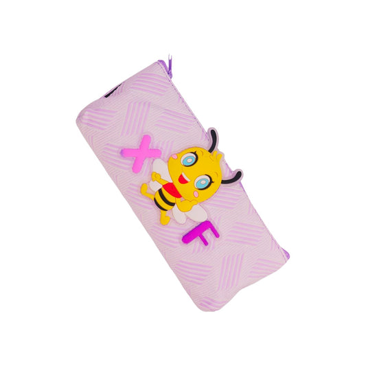Pencil Case/Pouch, Cute and Durable Stationery Organizer/Accessories Pouch with Zipper Closure, Perfect for School Supplies, College, Office, Outdoor. (Assorted colors)