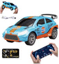 Remote Control Small Car, 1:64 Scale Off-Road RC Car, USB Rechargeable 2.4GHZ Three Speed Indoor Alloy Vehicle for Kids (Austin Model with App Control)