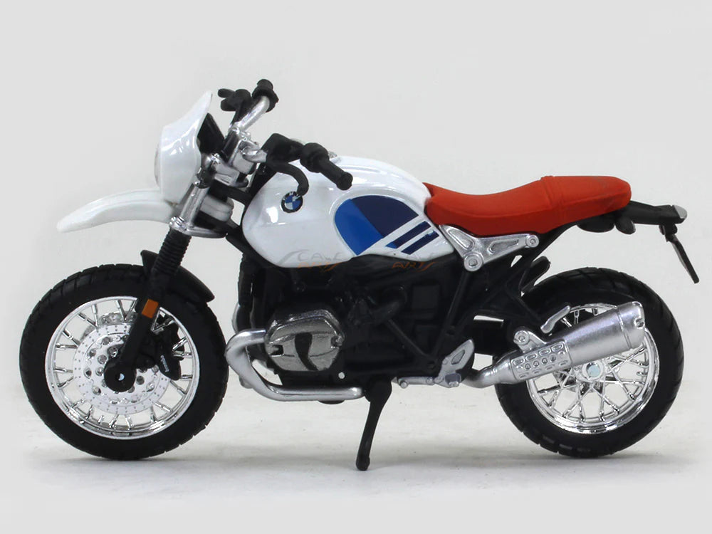 BMW R Nine T Urban GS 1:18 Bburago licensed diecast scale model bike