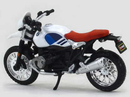 BMW R Nine T Urban GS 1:18 Bburago licensed diecast scale model bike
