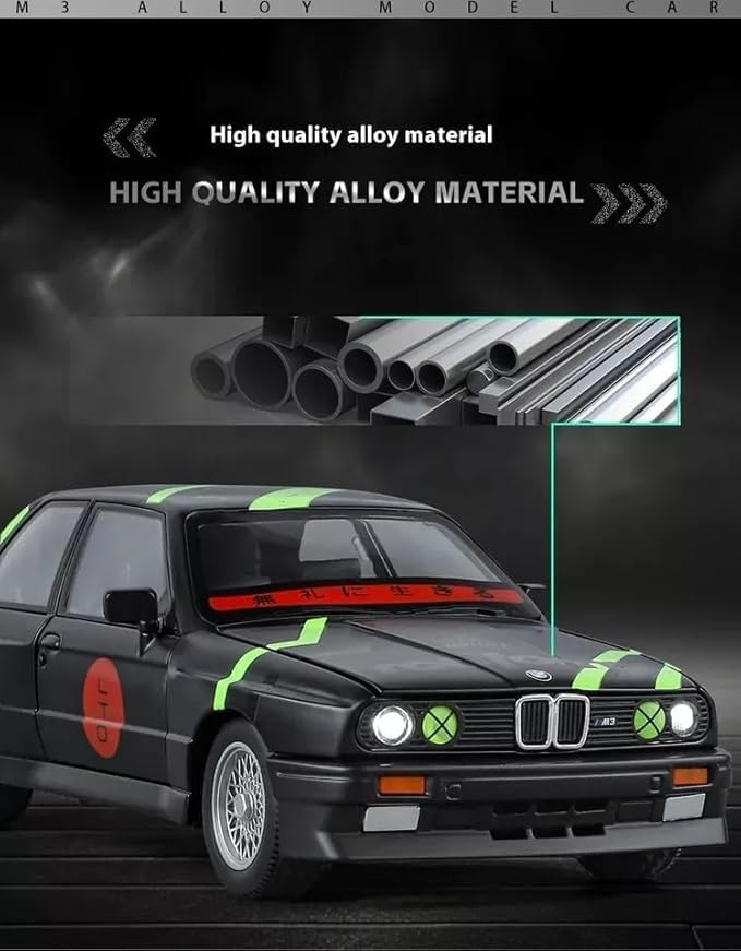 BMW M3 E30 1:24 Diecast (Black)