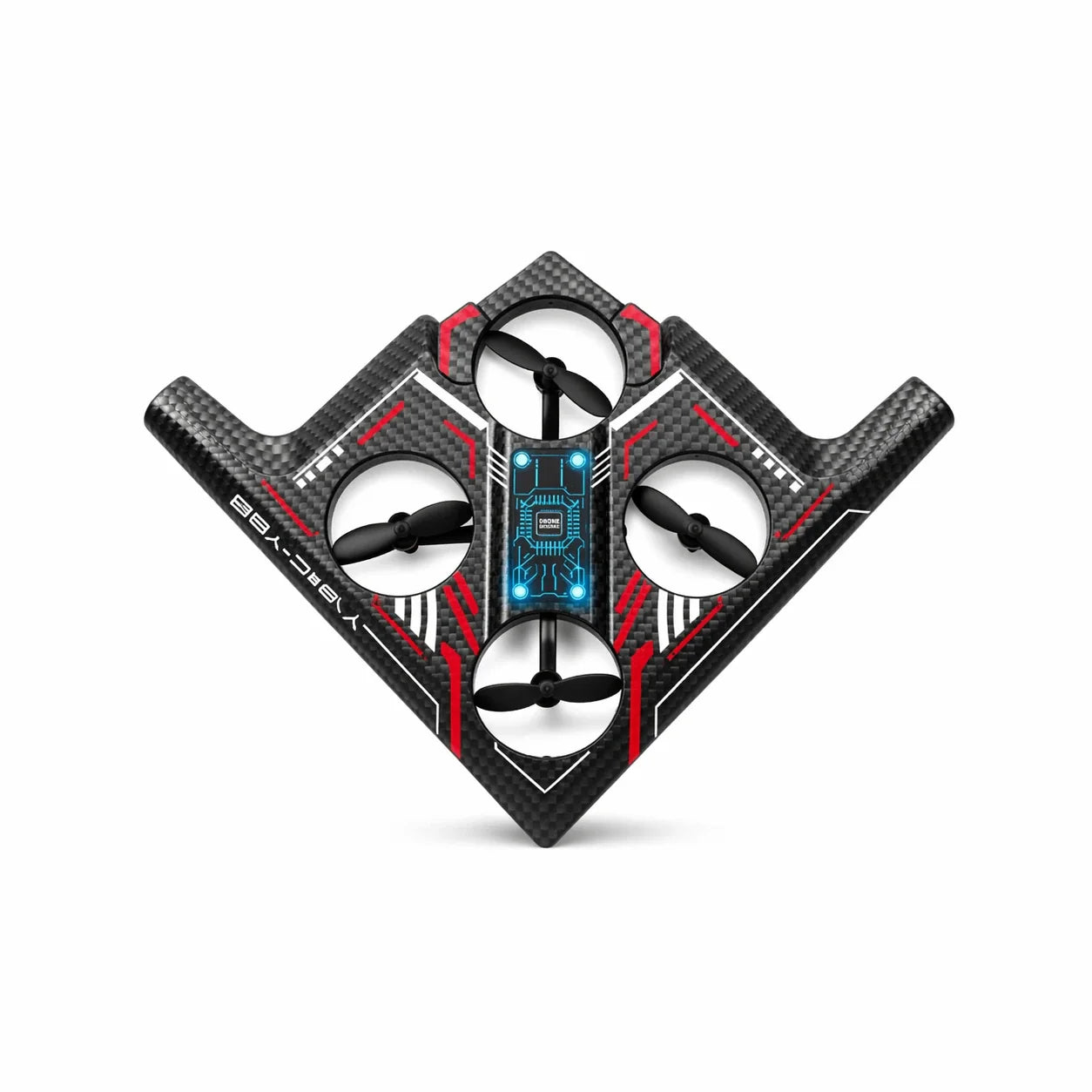 Y-Series Mini RC Drone with 2.4GHz Remote Control, LED Lights & 360° Stunt Spin