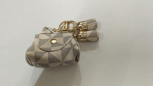 Assorted White trendy Handbag Keychain | Gift Accessory