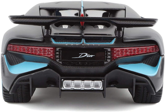 1:32 Scale Exclusive Alloy Metal Pull Back Die-cast Car Model with Sound Light Mini Auto Toy for Kids Metal Model Toy Car with Sound and Light Bugatti DIVO