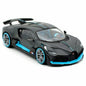 1:32 Scale Exclusive Alloy Metal Pull Back Die-cast Car Model with Sound Light Mini Auto Toy for Kids Metal Model Toy Car with Sound and Light Bugatti DIVO