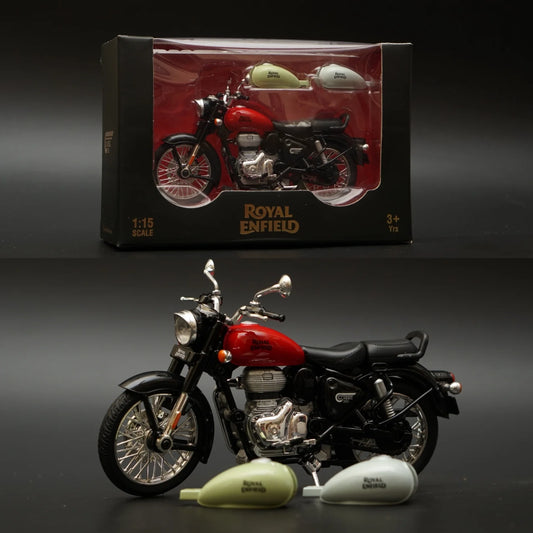 Royal Enfield Classic 350 Die-Cast Motorcycle Model – 1:15 Scale Collectible Bike