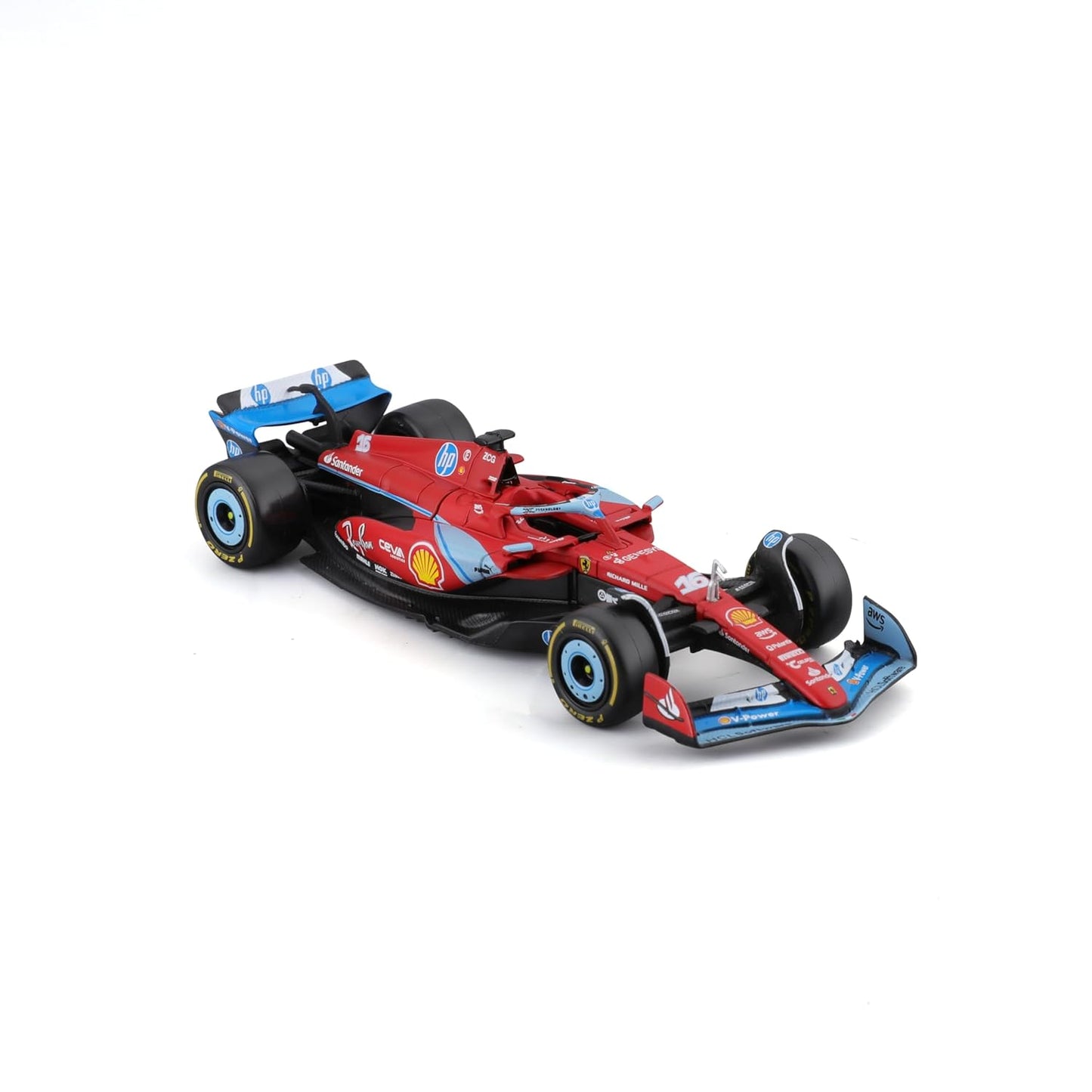 Burago Ferrari SF-24 Formula 1 -  1:43 Scale Diecast Model Car