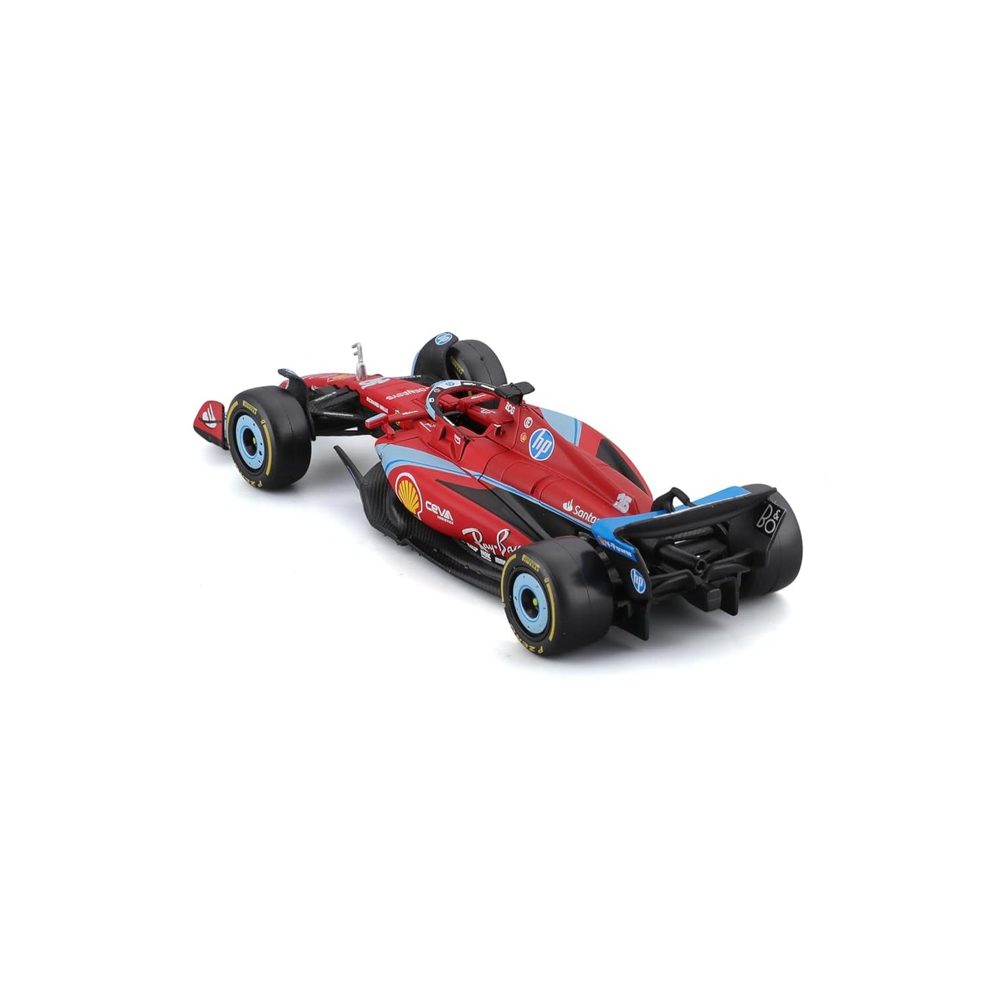 Burago Ferrari SF-24 Formula 1 -  1:43 Scale Diecast Model Car