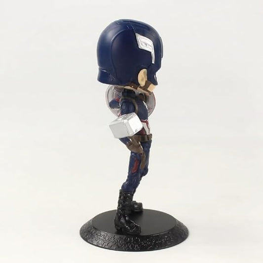 Action Figure Miniature Toy Figure Special Edition for Car Dashboard, Decoration, Cake, Office Desk & Study Table - Captain America
